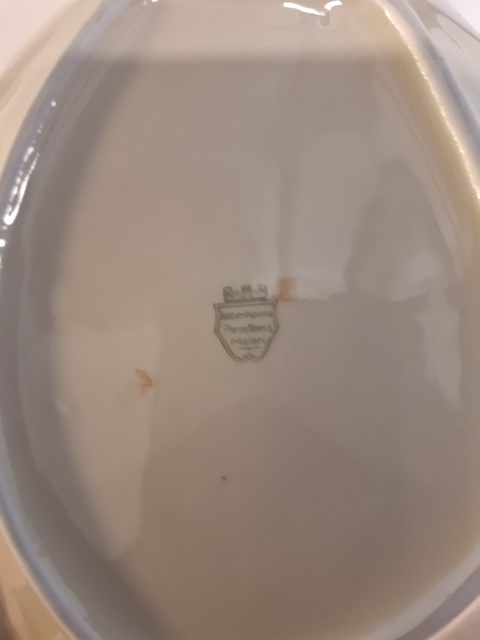 Bladformet Porcelænsfad